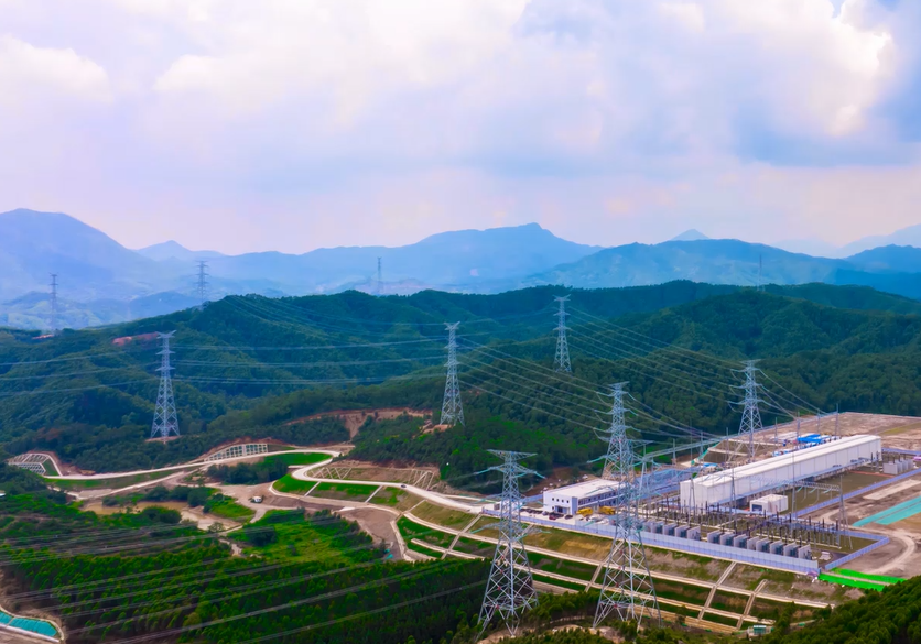 中国能建广东火电承建的广东惠州500千伏珠东北开关站工程投产送电